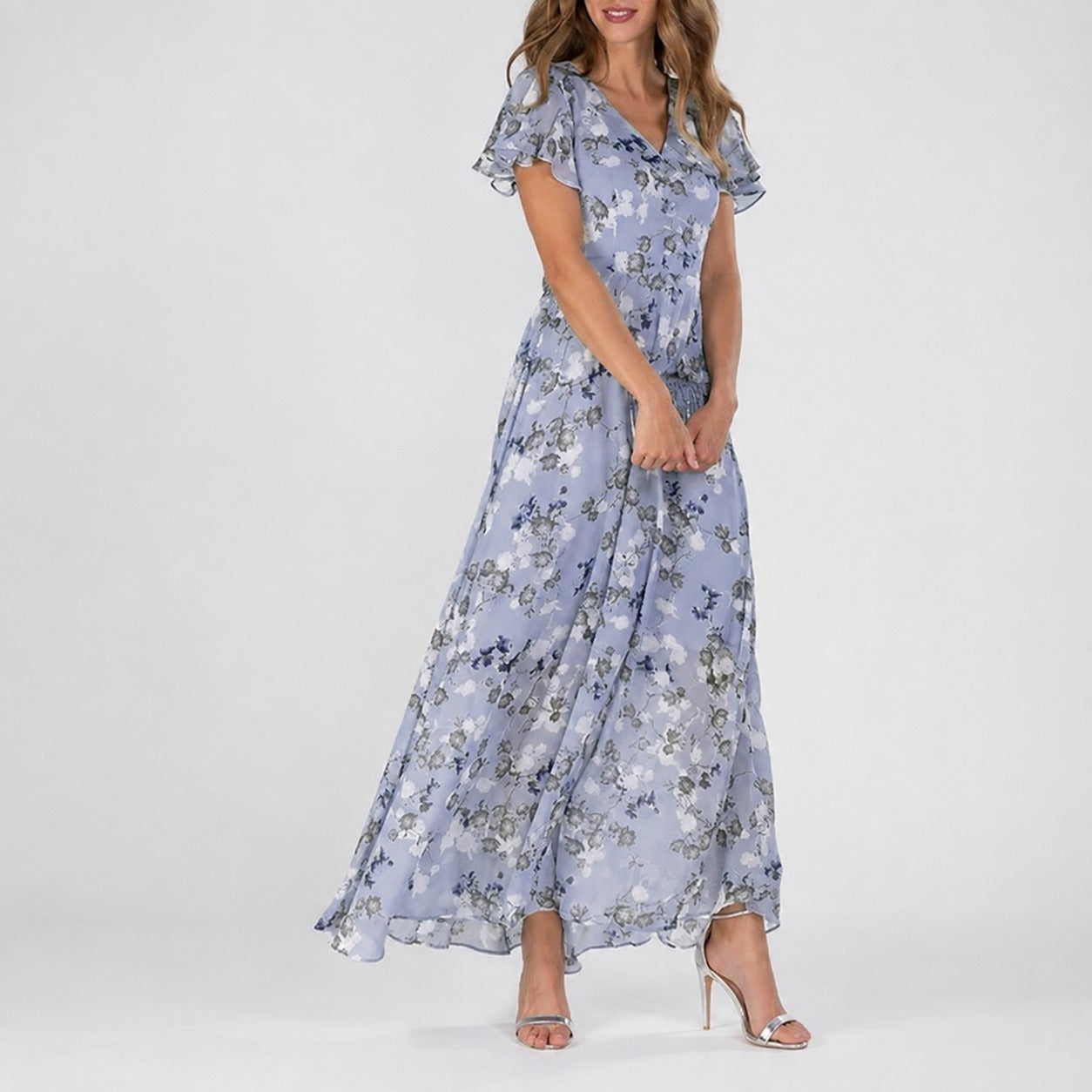 Lea - A Floral Midi Dress for Any Occasion