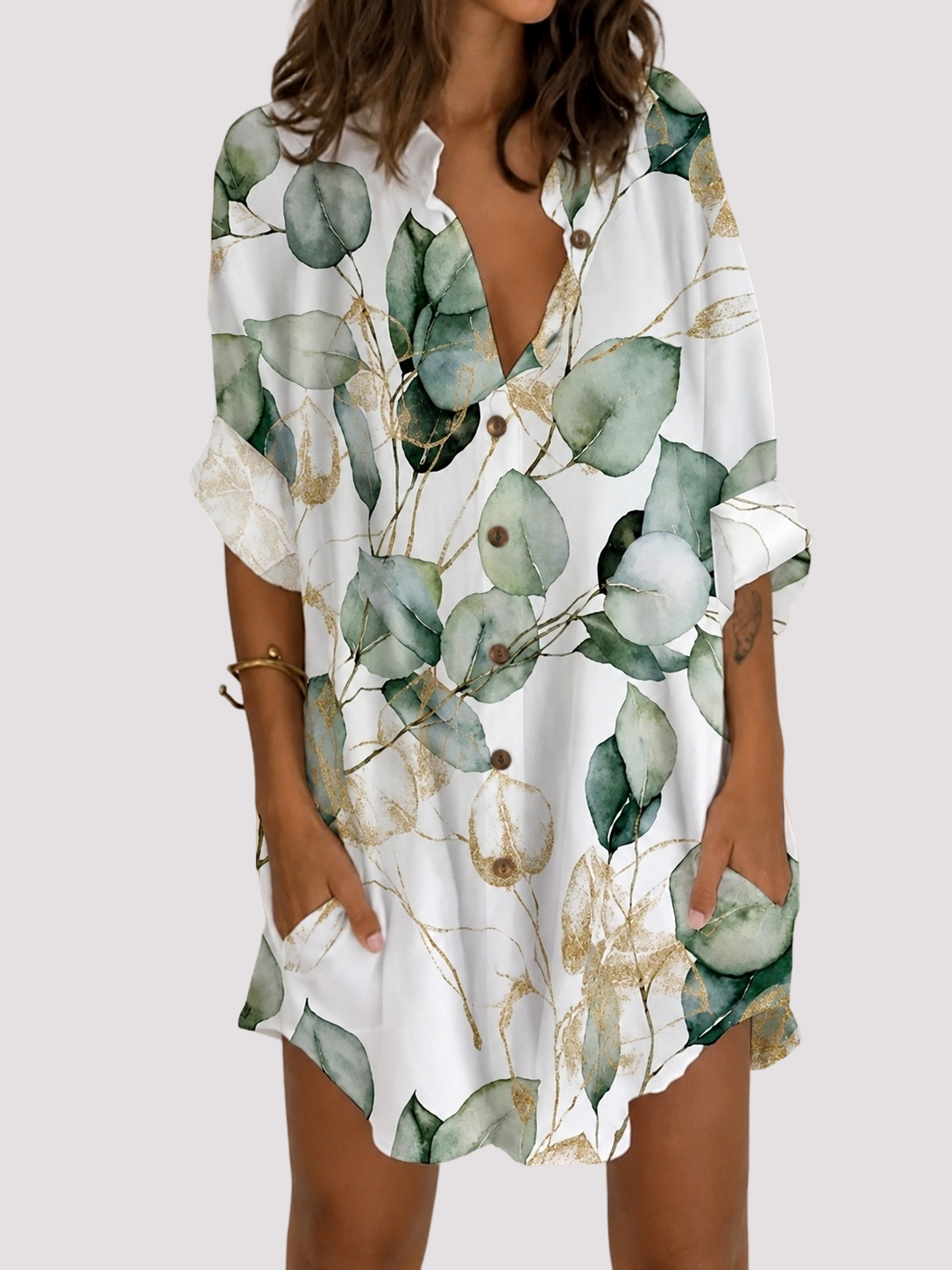 Esha - Trendy Long Sleeved Dress