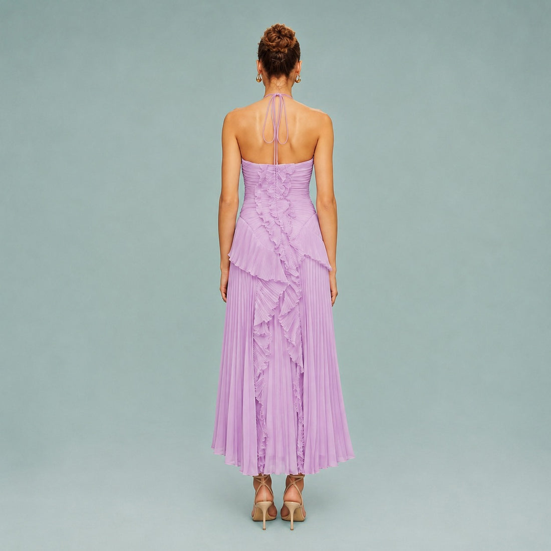 Roxan - Stylish One Shoulder Maxi Dress