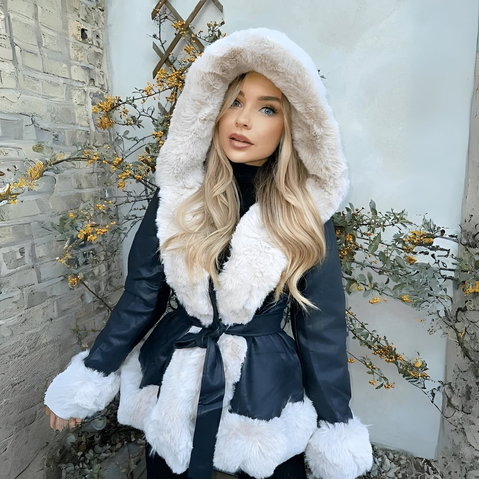 Paz - Elegant, Warm, Thick Coat