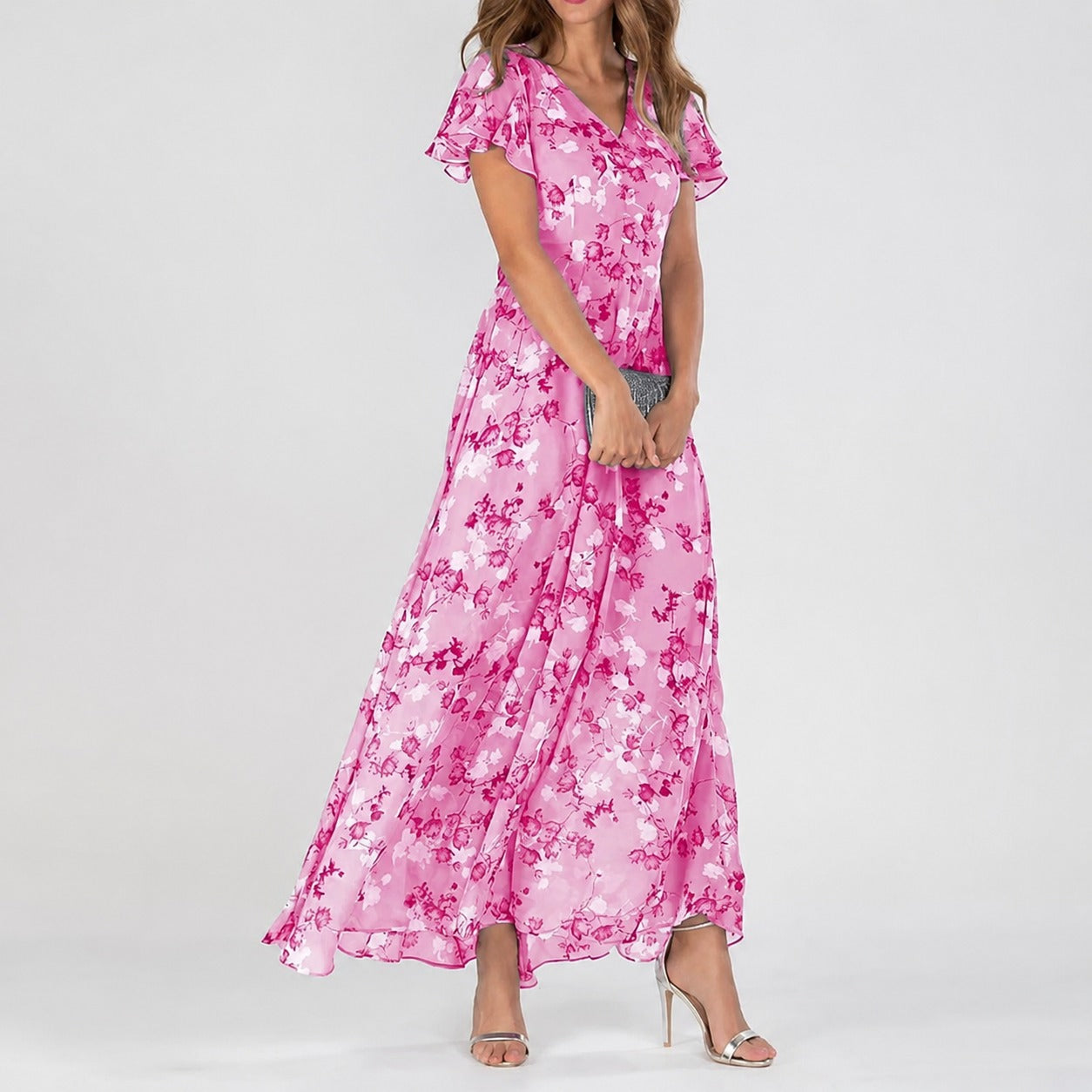 Lea - A Floral Midi Dress for Any Occasion