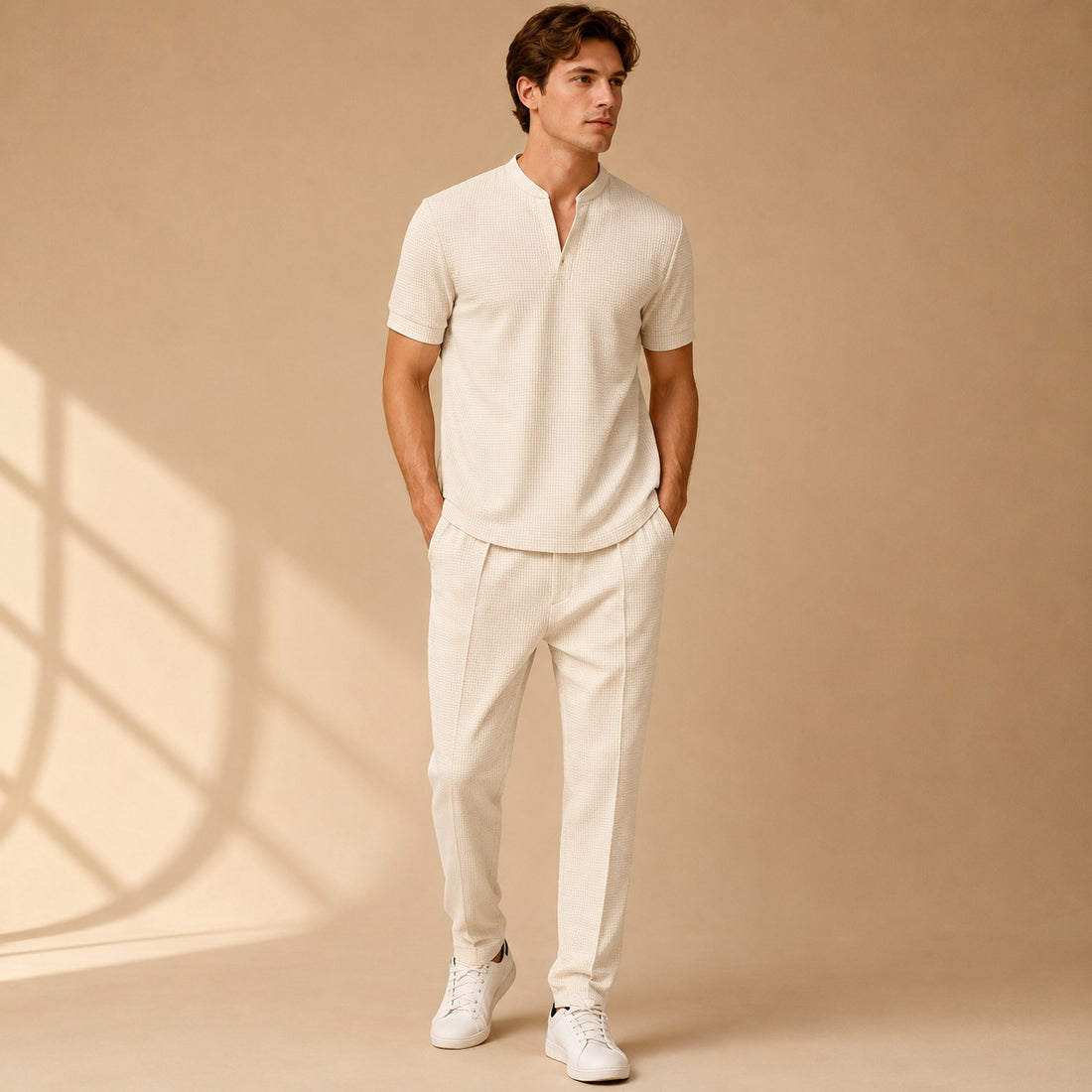 Howard - Minimalist Waffle 2-Piece Set