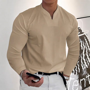 Corentin - Stylish long-sleeved shirt for men