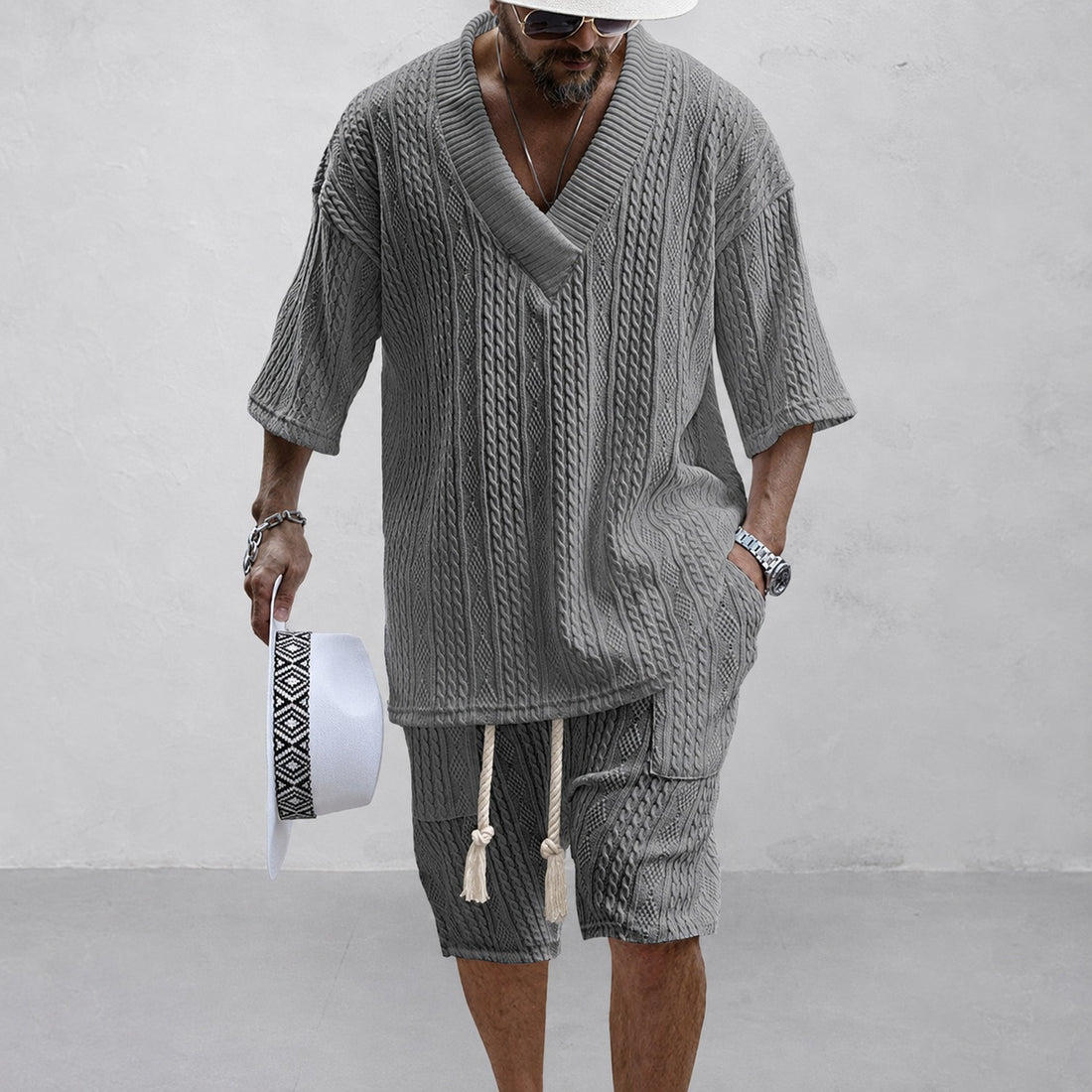 Norman - Airy Loose Shirt Set