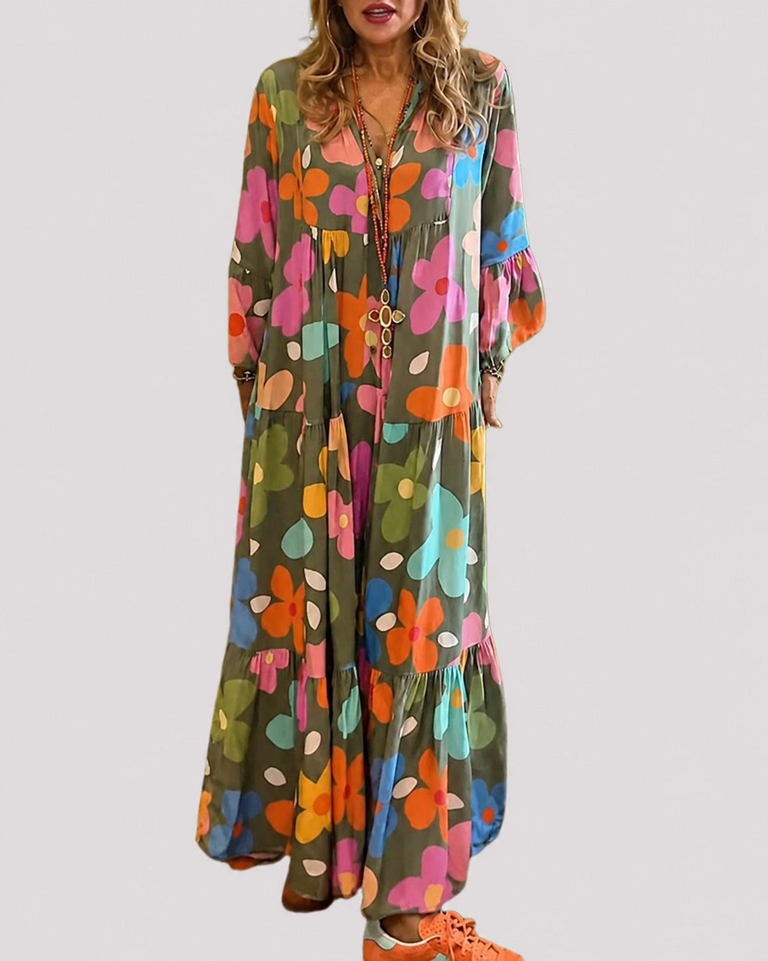 Alana - Relaxed Vibrant Dress