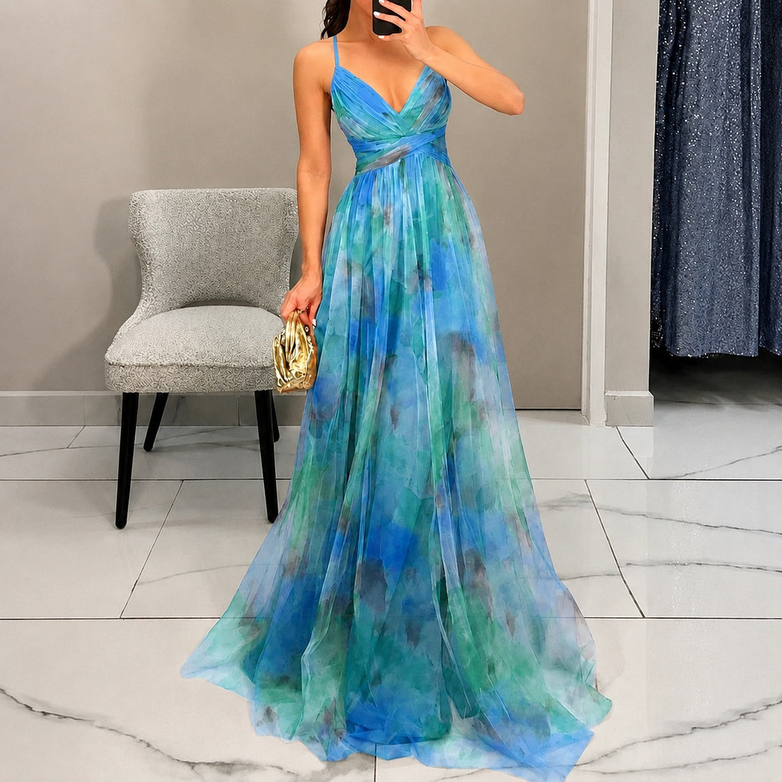 Michelle - Floral Maxi Dress