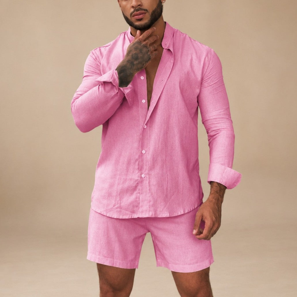 Diego - Relaxed Shirt Shorts Set