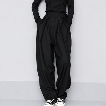 Marisa - Wide velcro pants