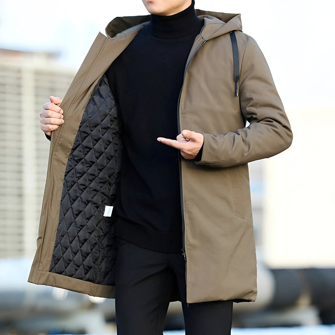 Nicola - Elegant, waterproof winter coat
