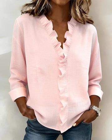Samia - Fashionable Long Sleeve Blouse