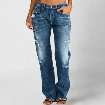 Stacey - Trendy Wide-Leg Jeans