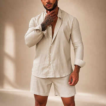 Diego - Relaxed Shirt Shorts Set