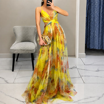 Michelle - Floral Maxi Dress