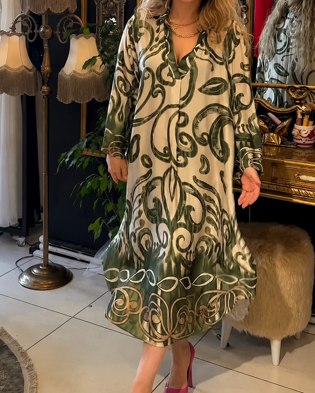 Paula - Fashionable Loose Dress