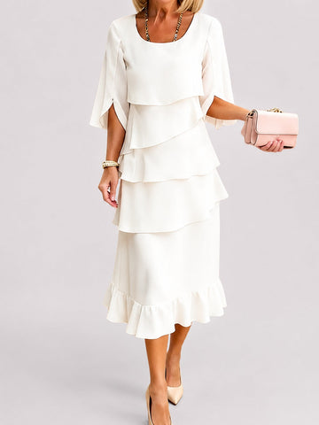 Elisa - Sophisticated Layered Dress