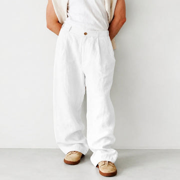 Hashim - Comfy Loose Pleated Trousers