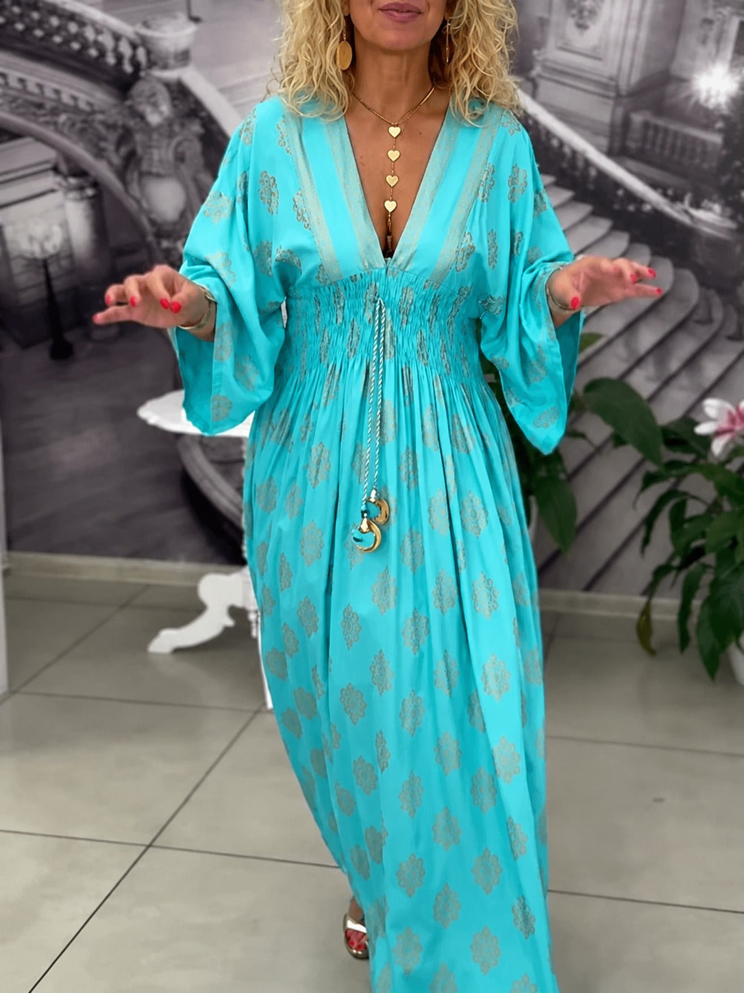 Leonie - Fashionable Loose Maxi Dress