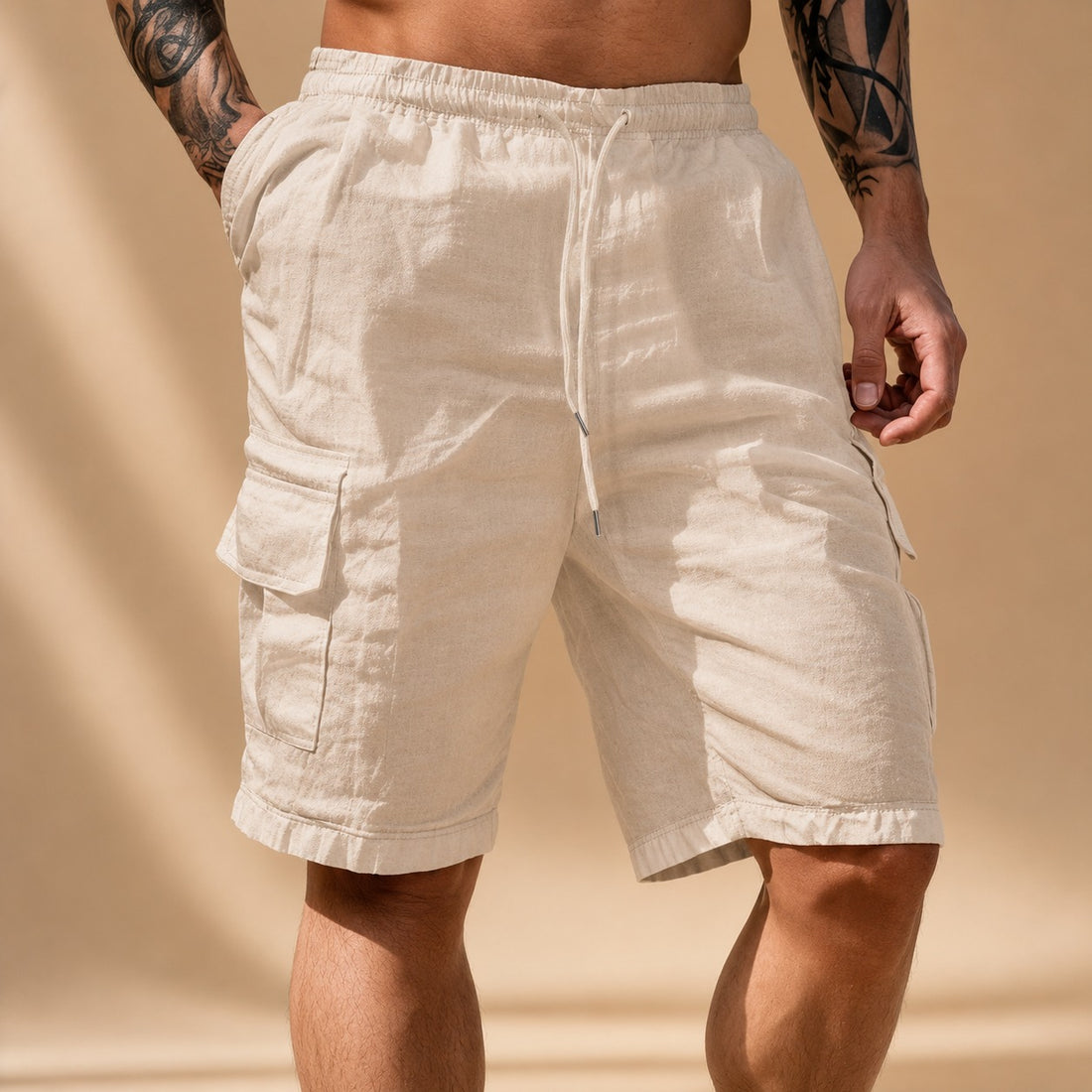 Derek - Relaxed Cargo Shorts