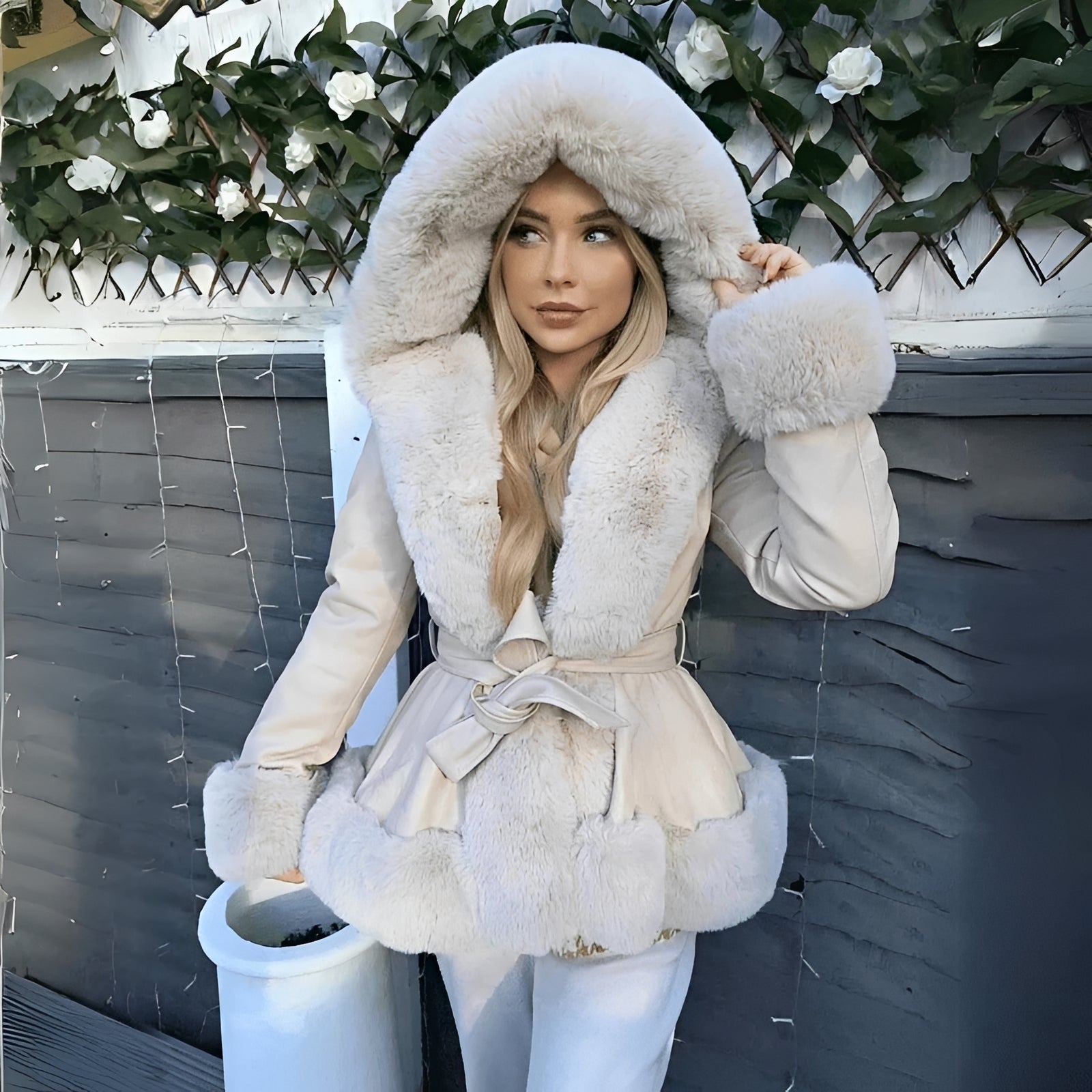 Paz - Elegant, Warm, Thick Coat