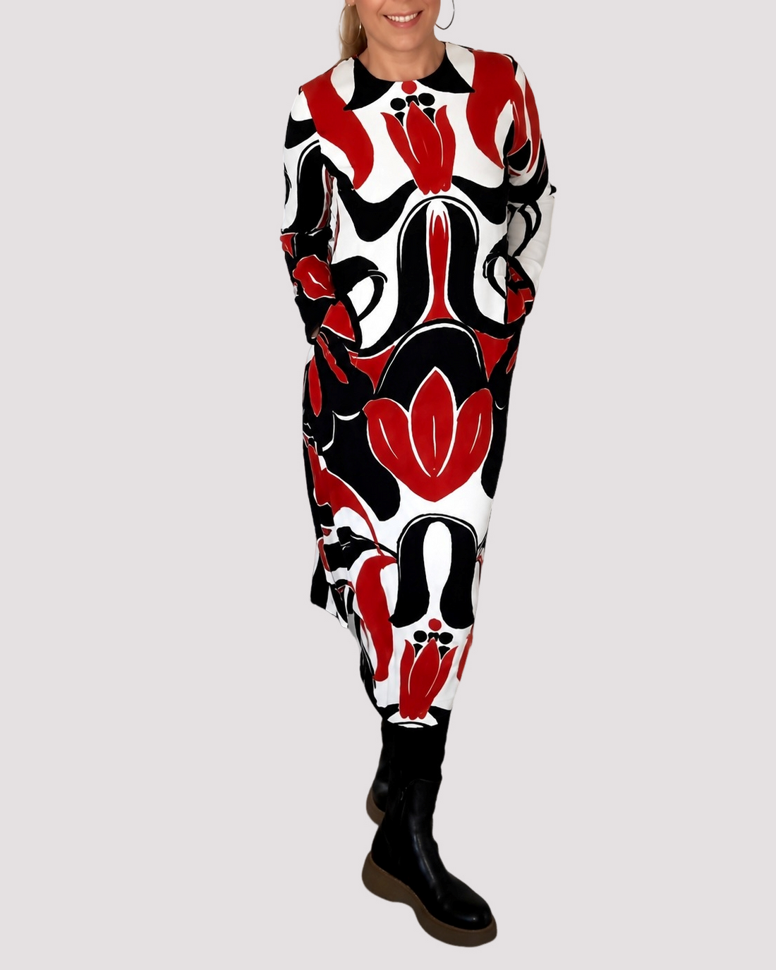 Tillie - Stylish Patterned Dress