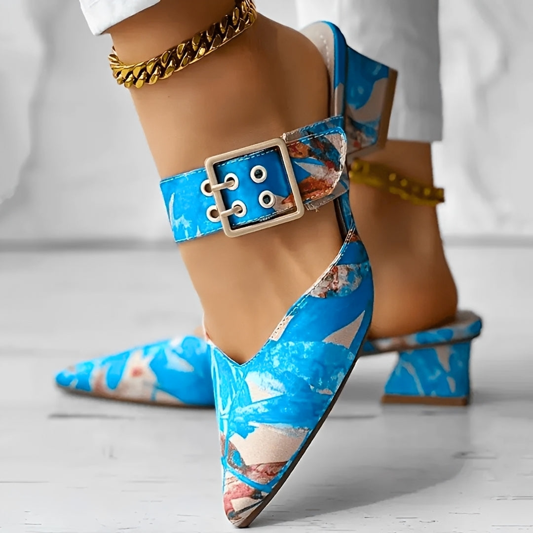 Aurora - Vibrant Chunky Heels