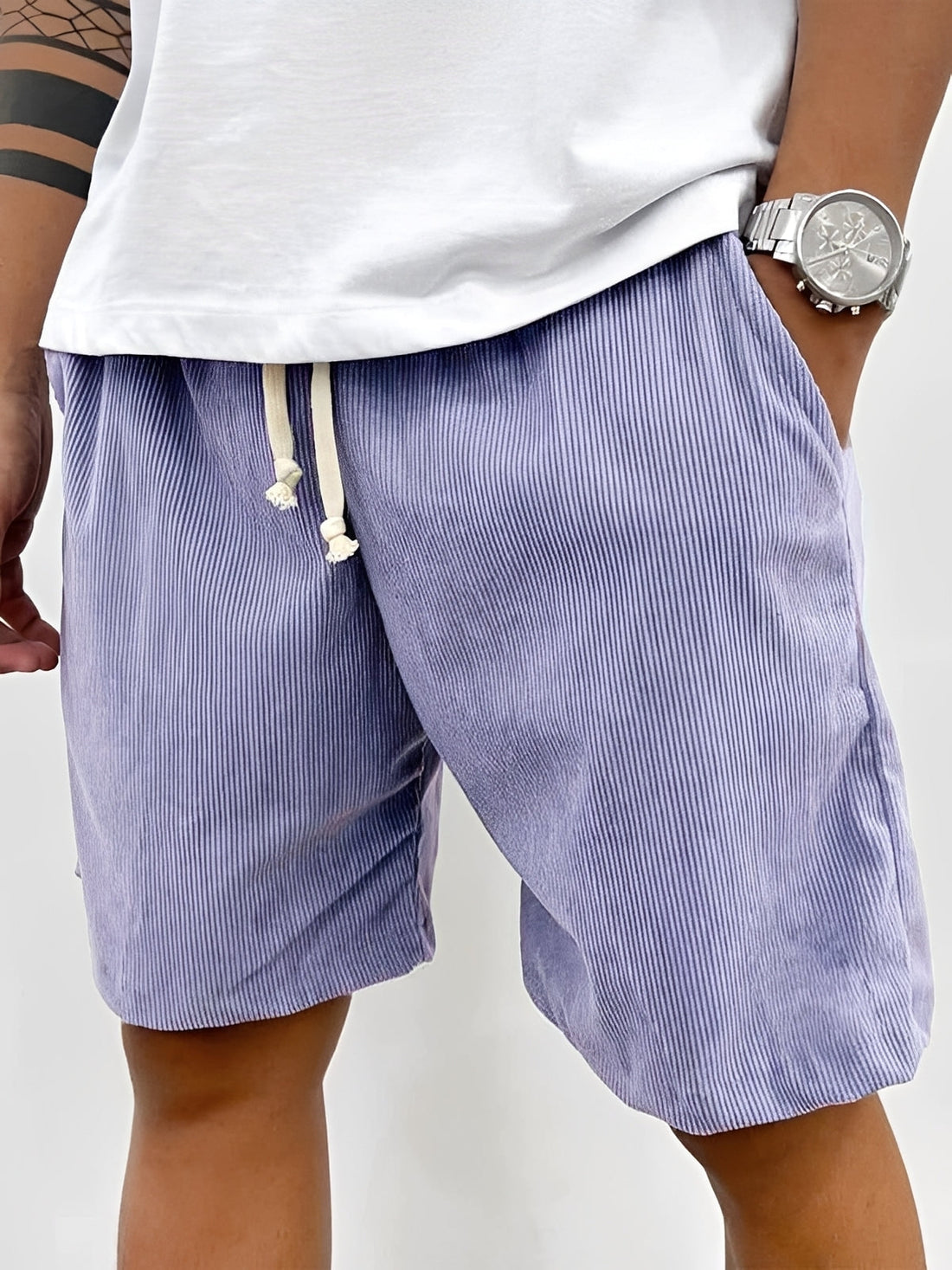 Roger - Casual Drawstring Shorts