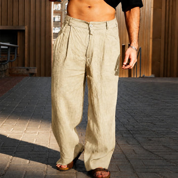 Brandon - Lightweight Wide-Leg Pants