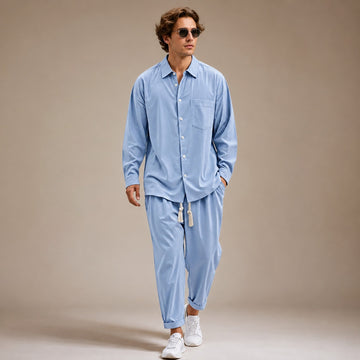 Paul - Loose Long Sleeved Shirt Set