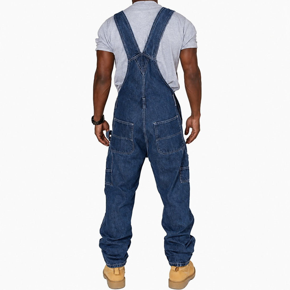 Stefan - Trendy Washed Multi Pocket Pants
