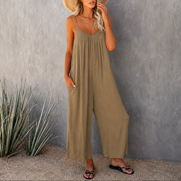 Mahdi - Loose Jumpsuit with Pockets