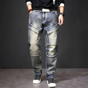 Myers - Trendy Worn-In Straight Jeans