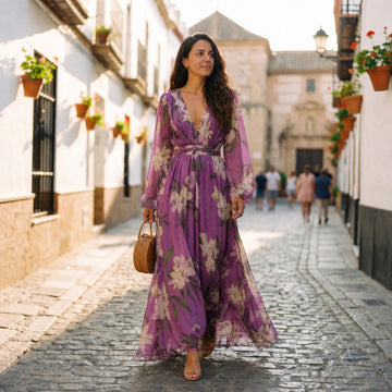 Leanne - Floral Flowy Maxi Dress