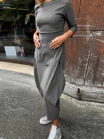 Elsie - Casual Long Sleeve Dress