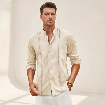 Olivier - Classy Embroidered Shirt