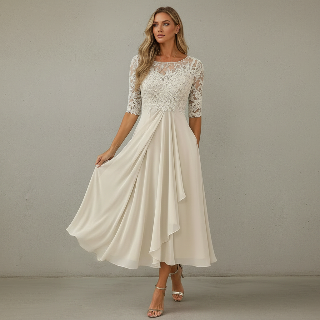 Yara - Elegant flowing midi dress