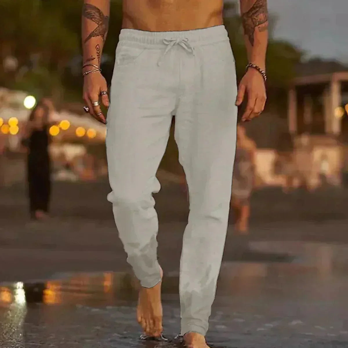 Majd - Light linen pants for men