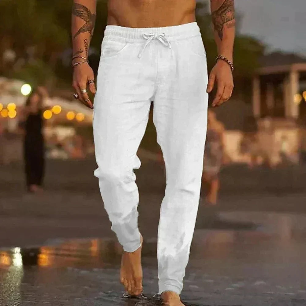 Majd - Light linen pants for men