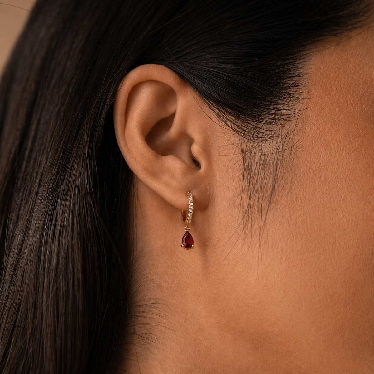 Custom Huggie Earrings - Bright Earrings
