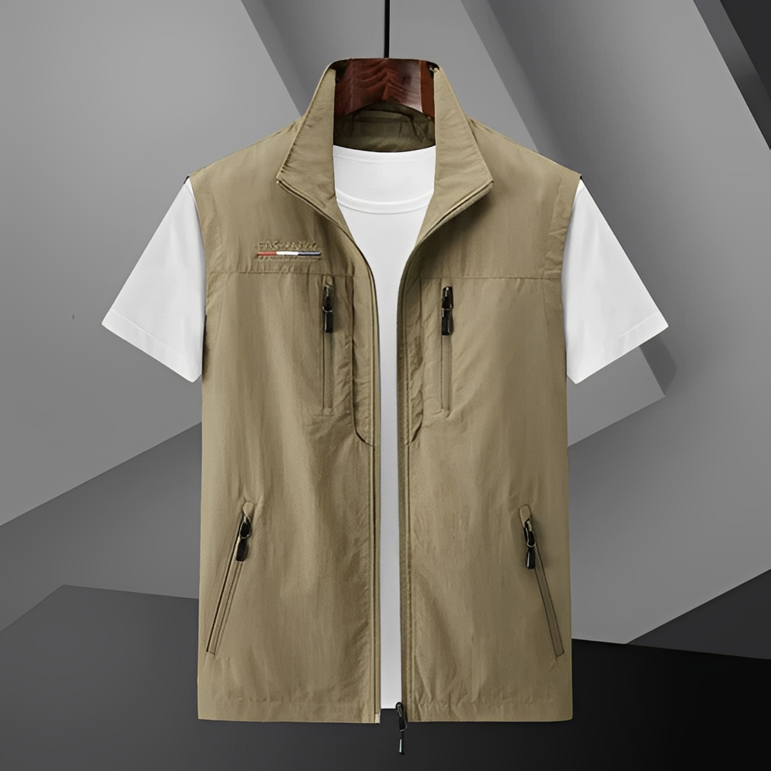 Herbert - Men's Vest - for a laid-back everyday style