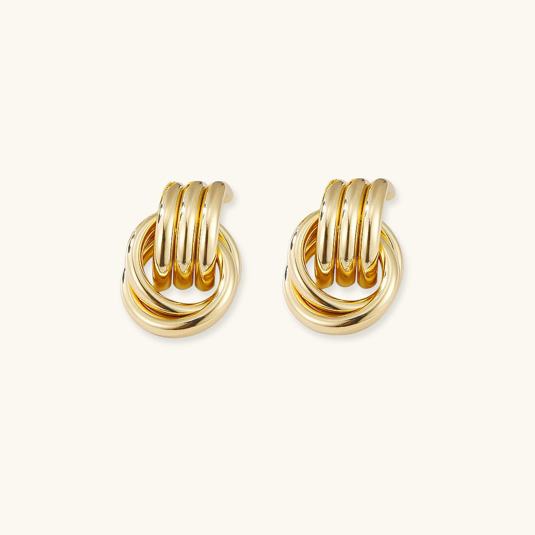Lena - Layered Hoop Earrings