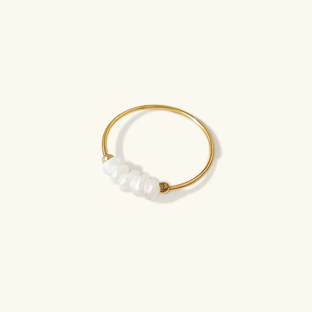 Miori – Natural Pearl Ring in Gold