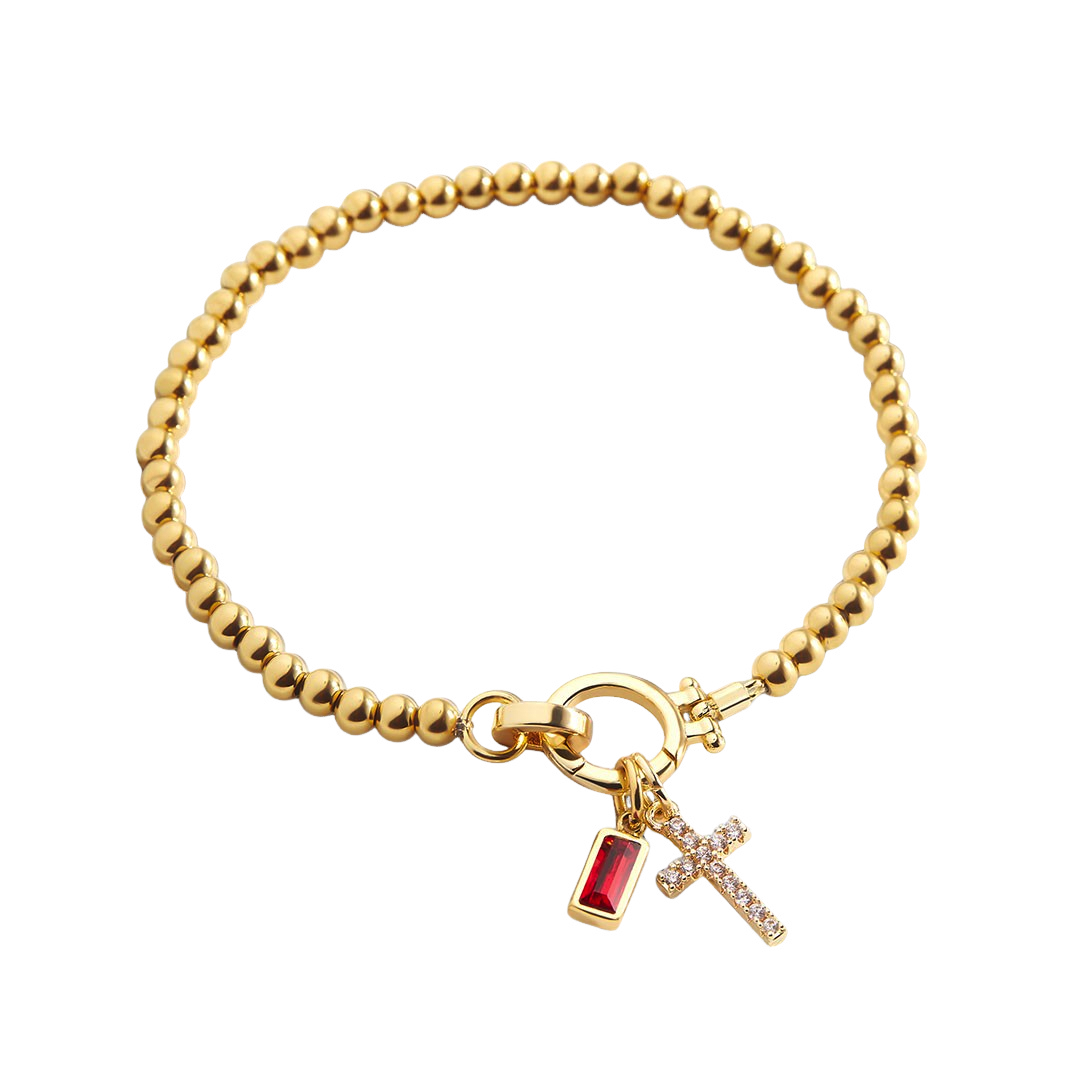 Eli – Bracelet with cross charm