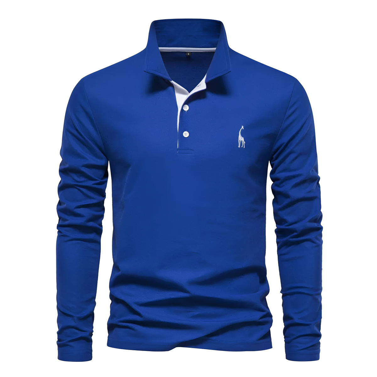 Antoine - Long-Sleeved Casual Polo Shirt for Men