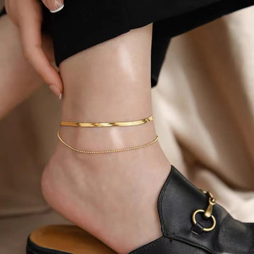 Frida – Golden ankle chain