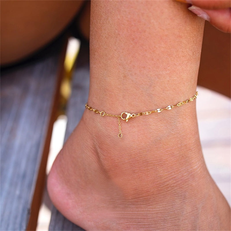 Charlotte – Golden Anklet Chain