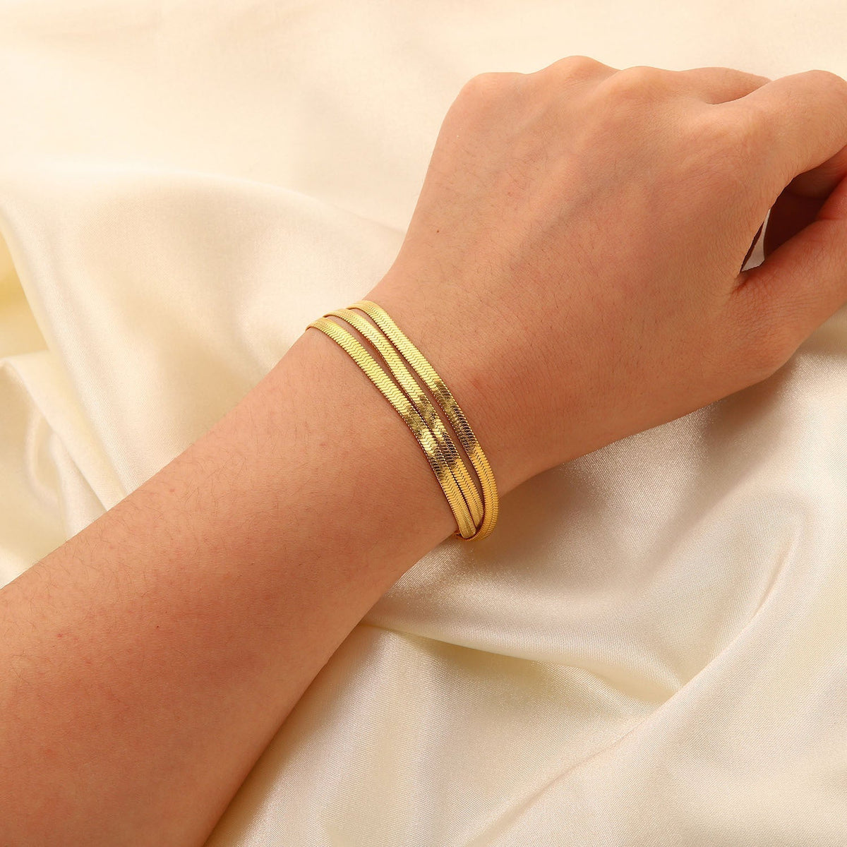 Abela - 3 Layer Braided Bracelet