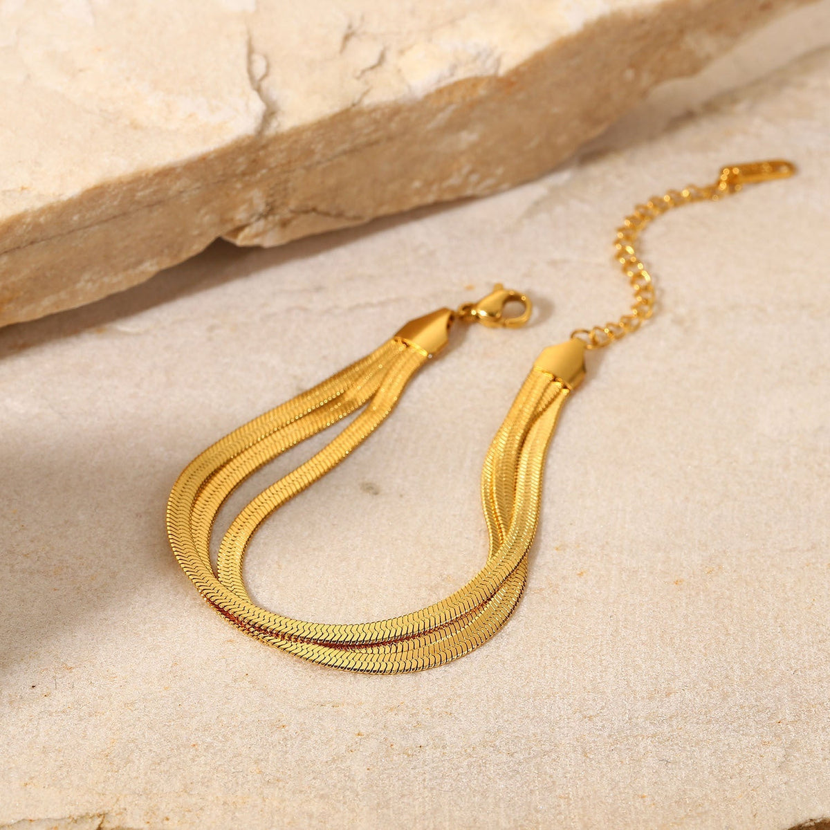 Abela - 3 Layer Braided Bracelet