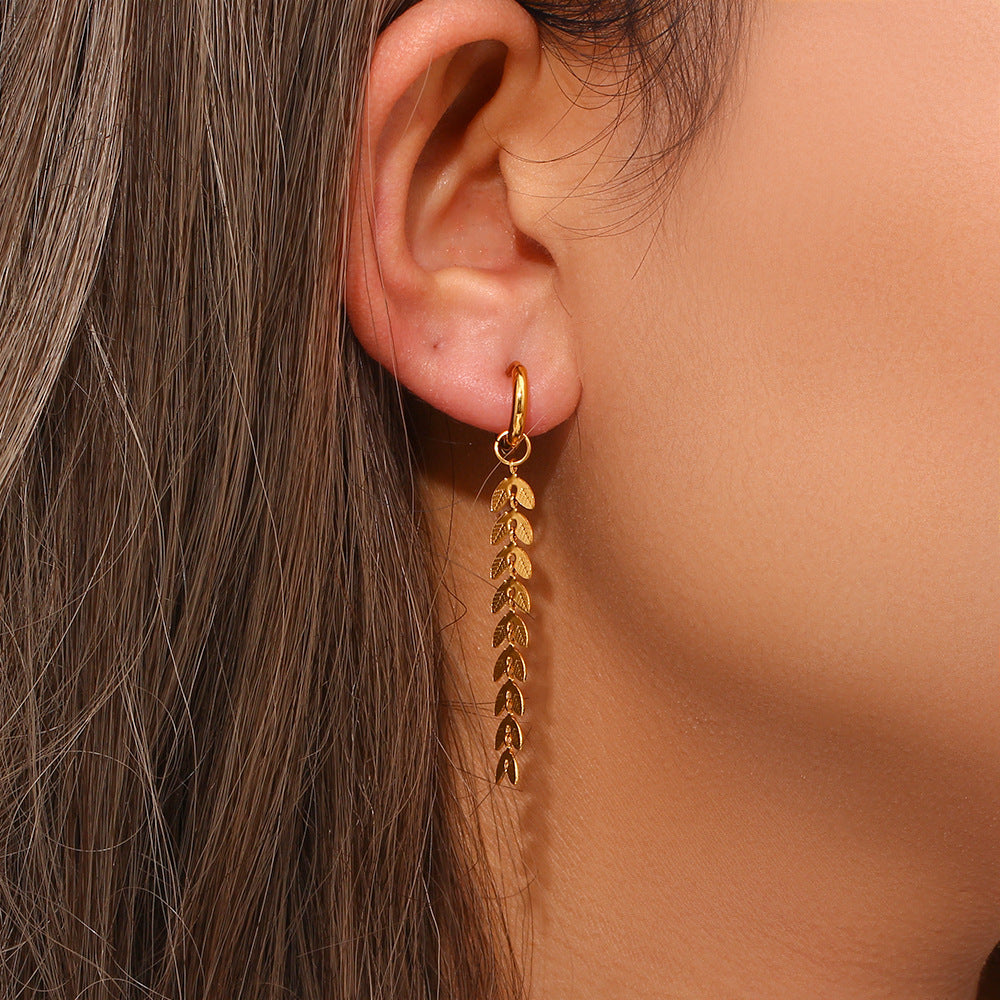 Faith - Fish Tail Earrings