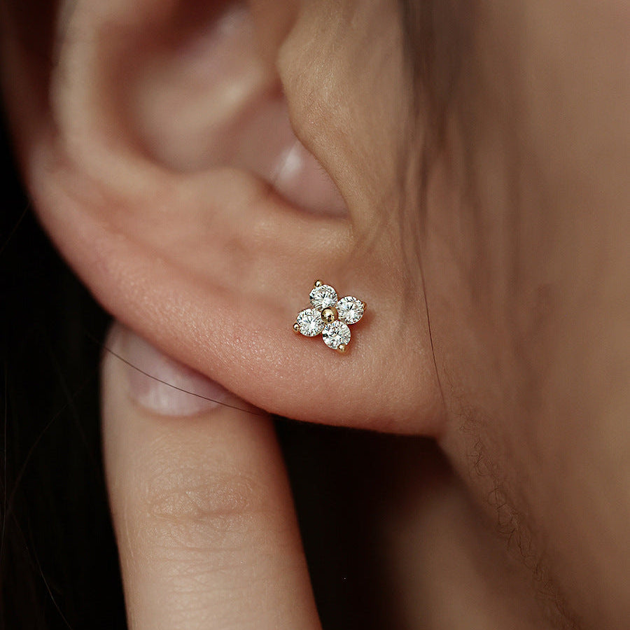 Mia – Bright Crystal Earrings