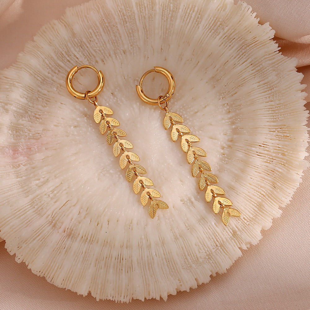 Faith - Fish Tail Earrings